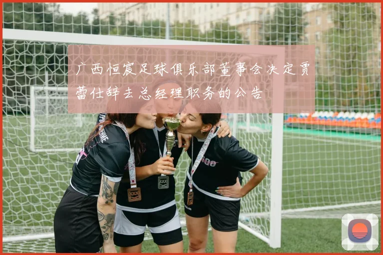 广西恒宸足球俱乐部董事会决定贾蕾仕辞去总经理职务的公告